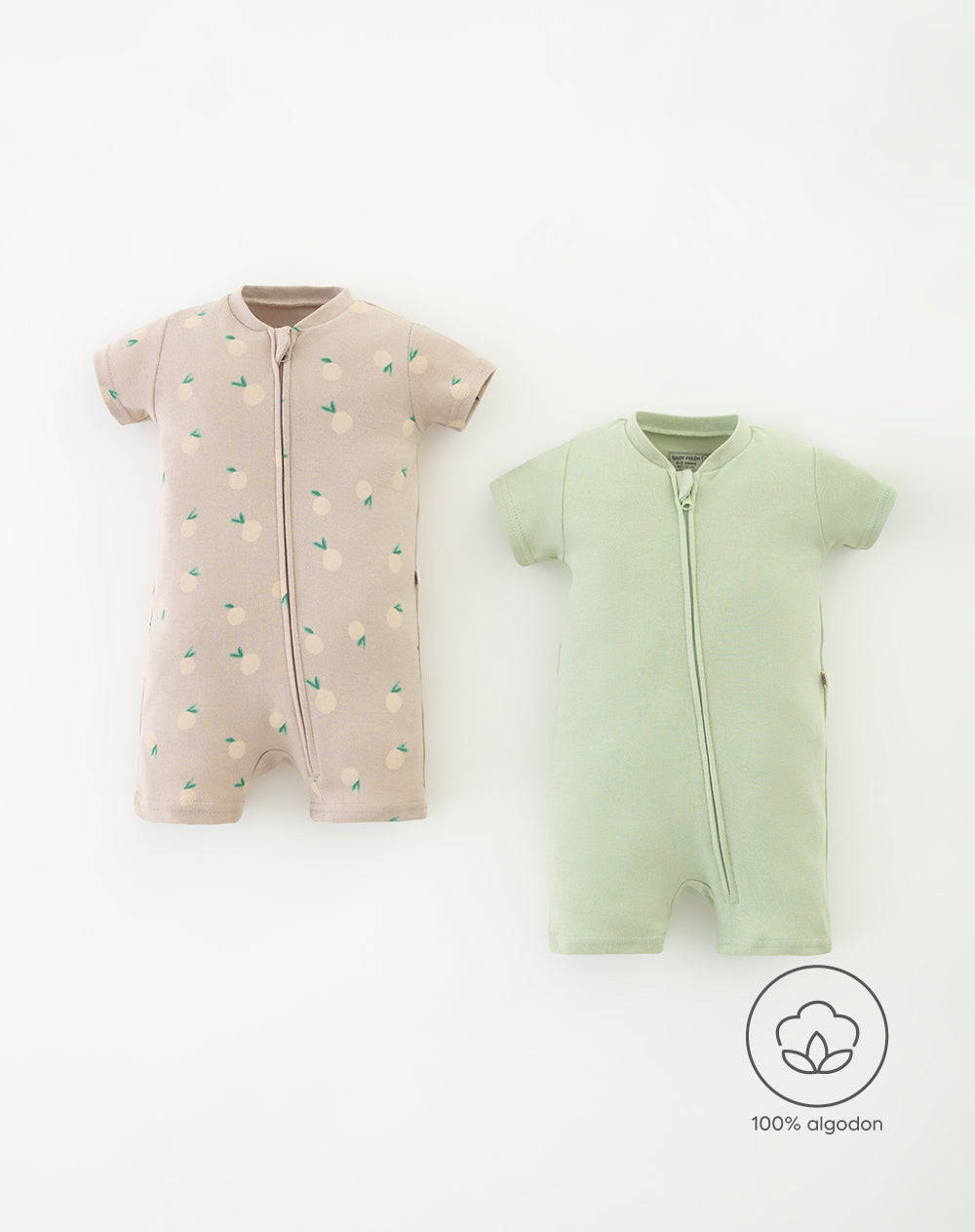 2 pijamas regular fit manga corta surtida