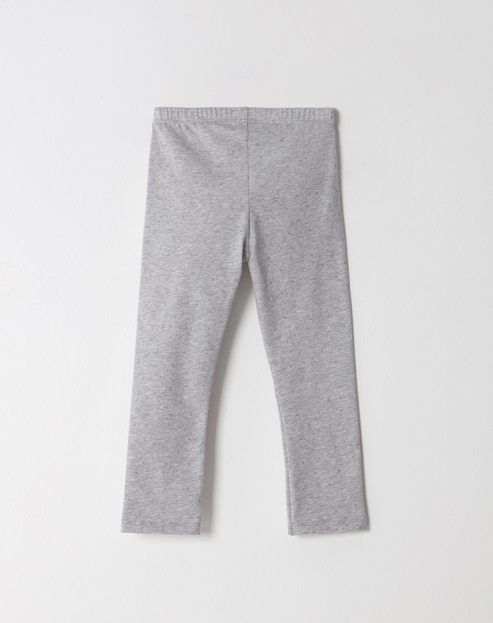 Legging tiro medio gris jaspe estampado