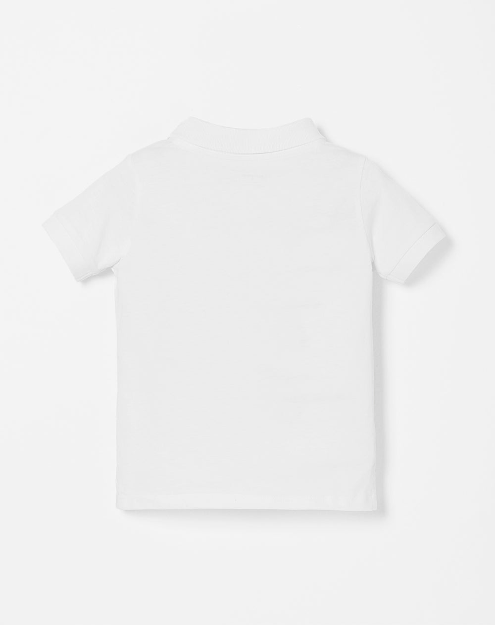 Polo regular fit blanca