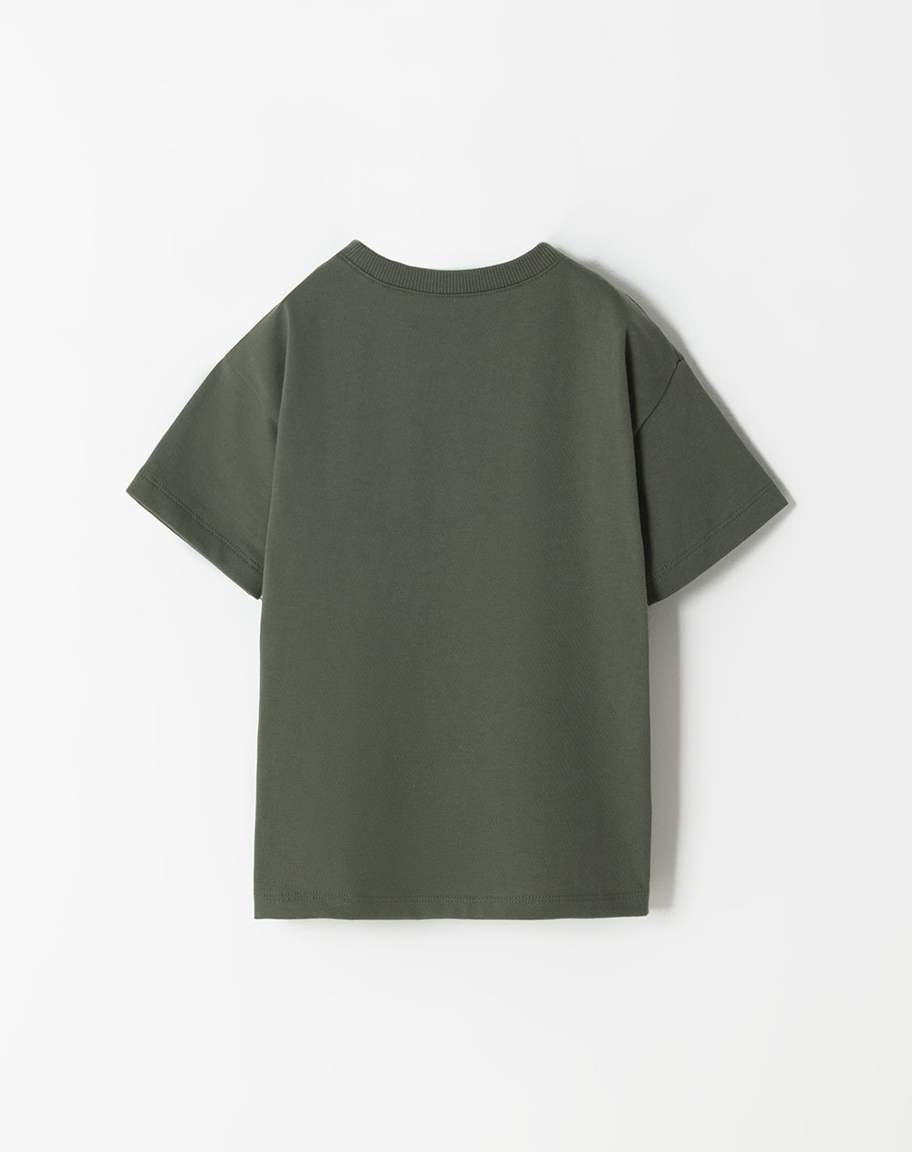 Camiseta oversized fit manga corta verde