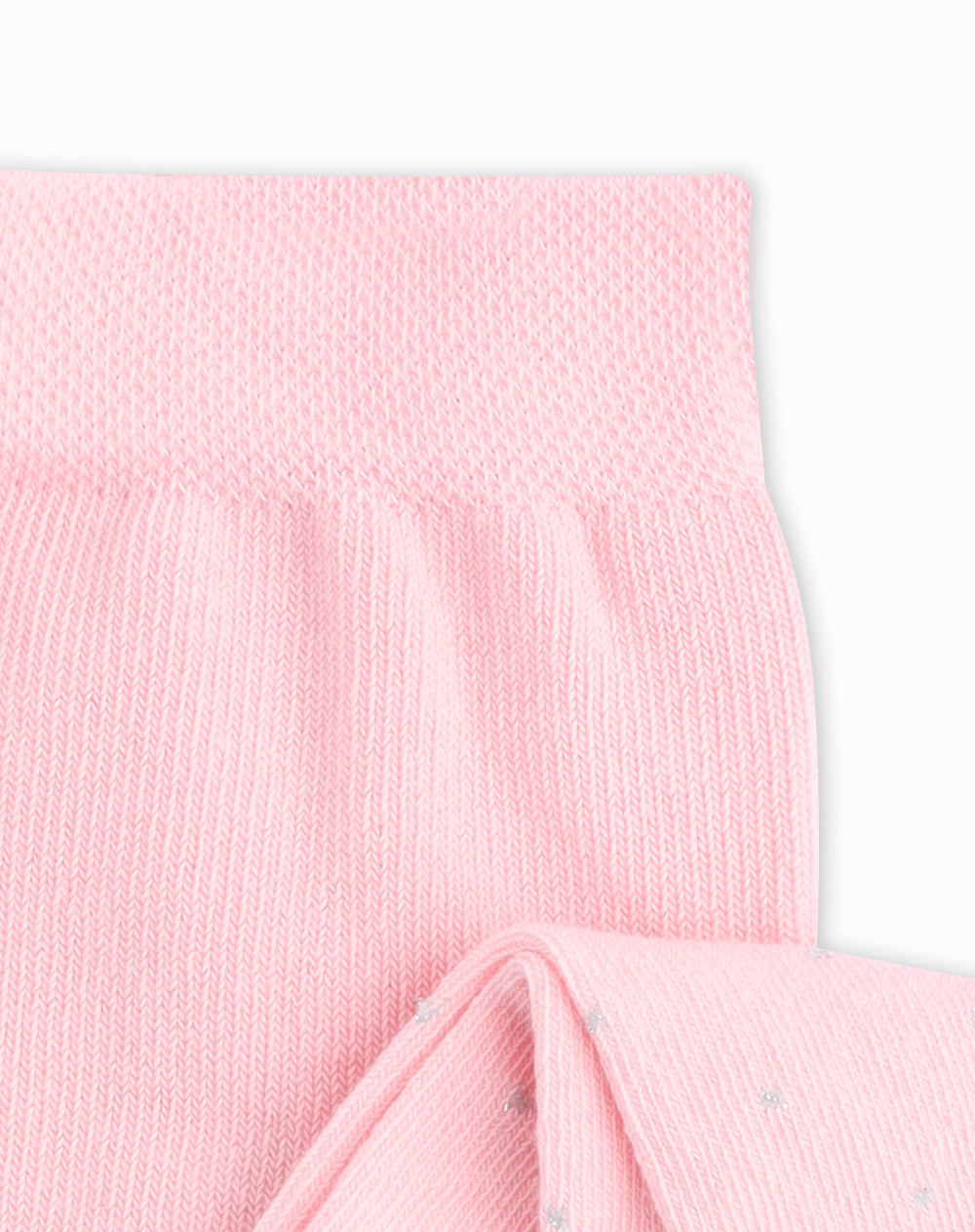 Media pantalón bebé niña rosadas puntos