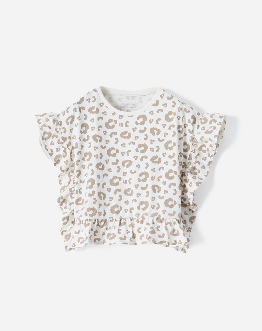 Camiseta regular print niña