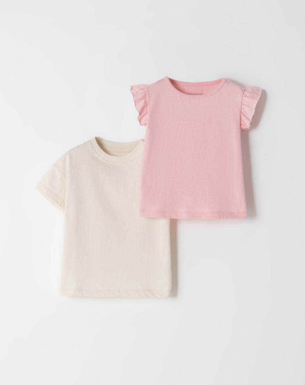 2 camisetas regular fit manga corta surtida