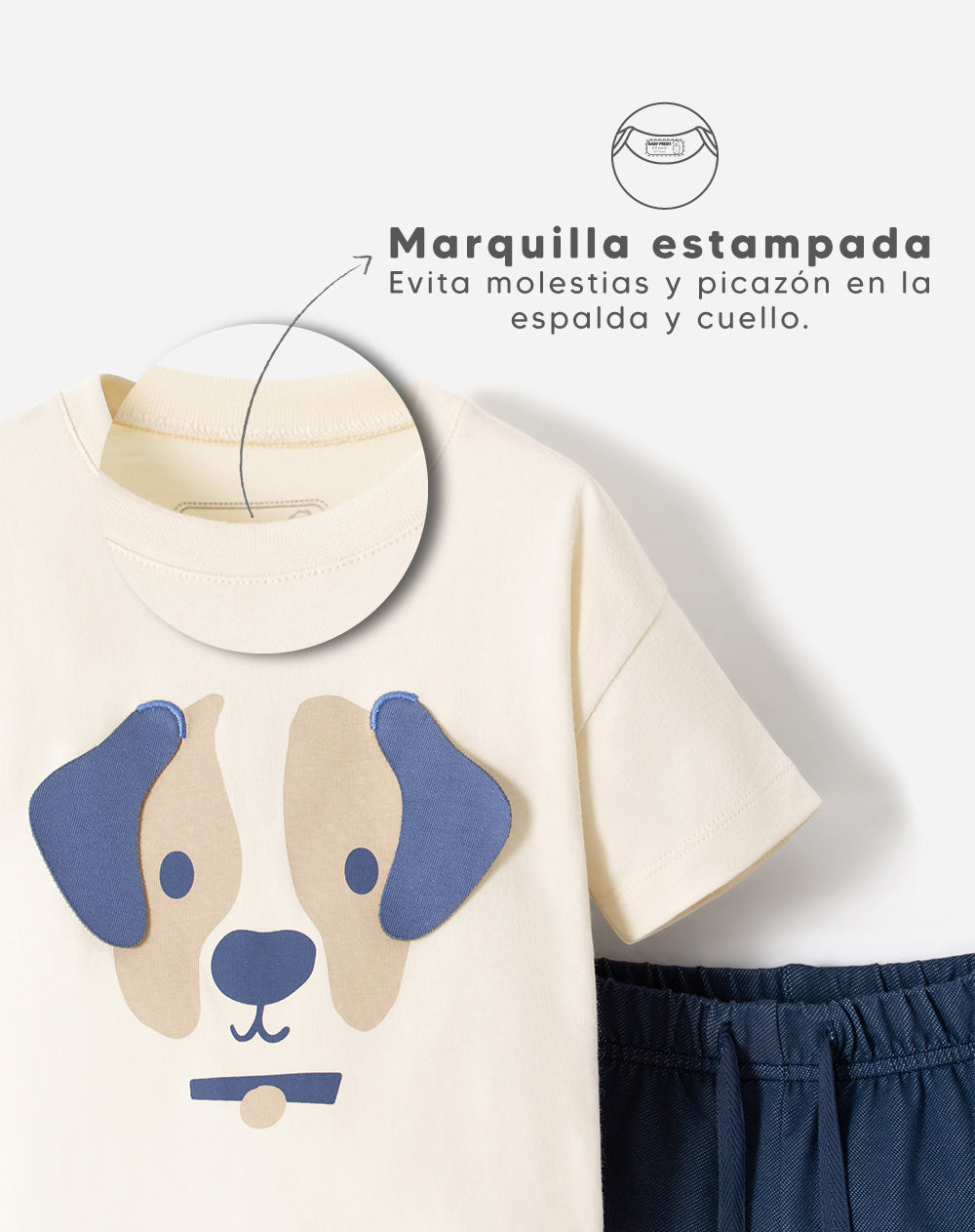 Conjunto camiseta + bermuda surtido niño
