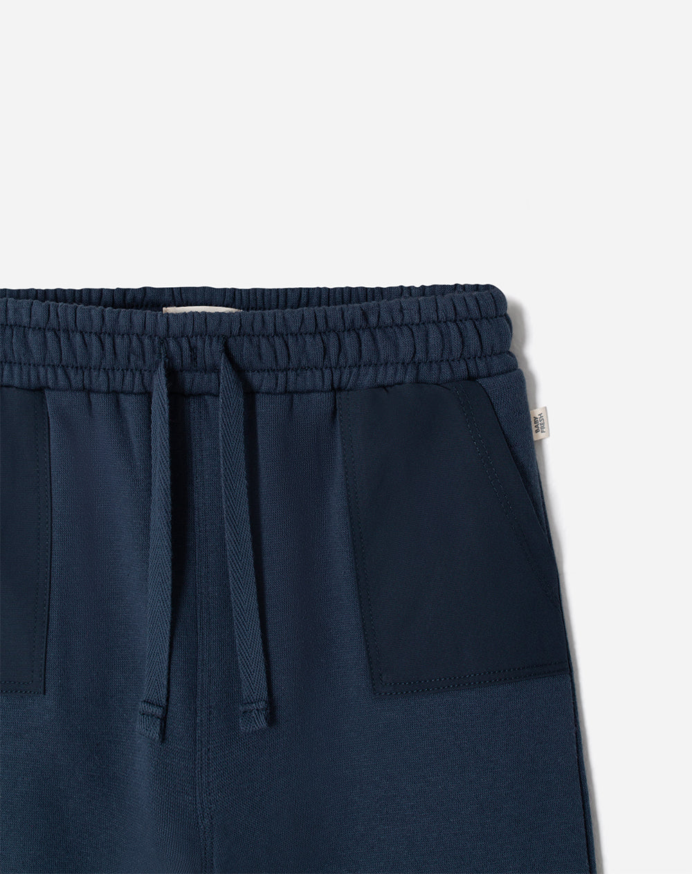 Jogger regular azul niño