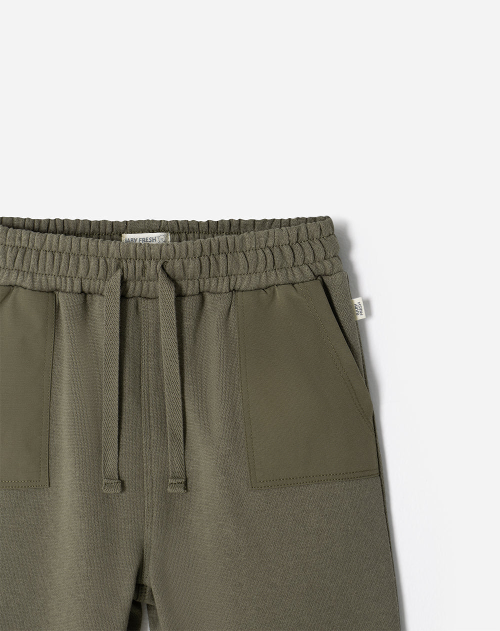 Jogger regular verde niño