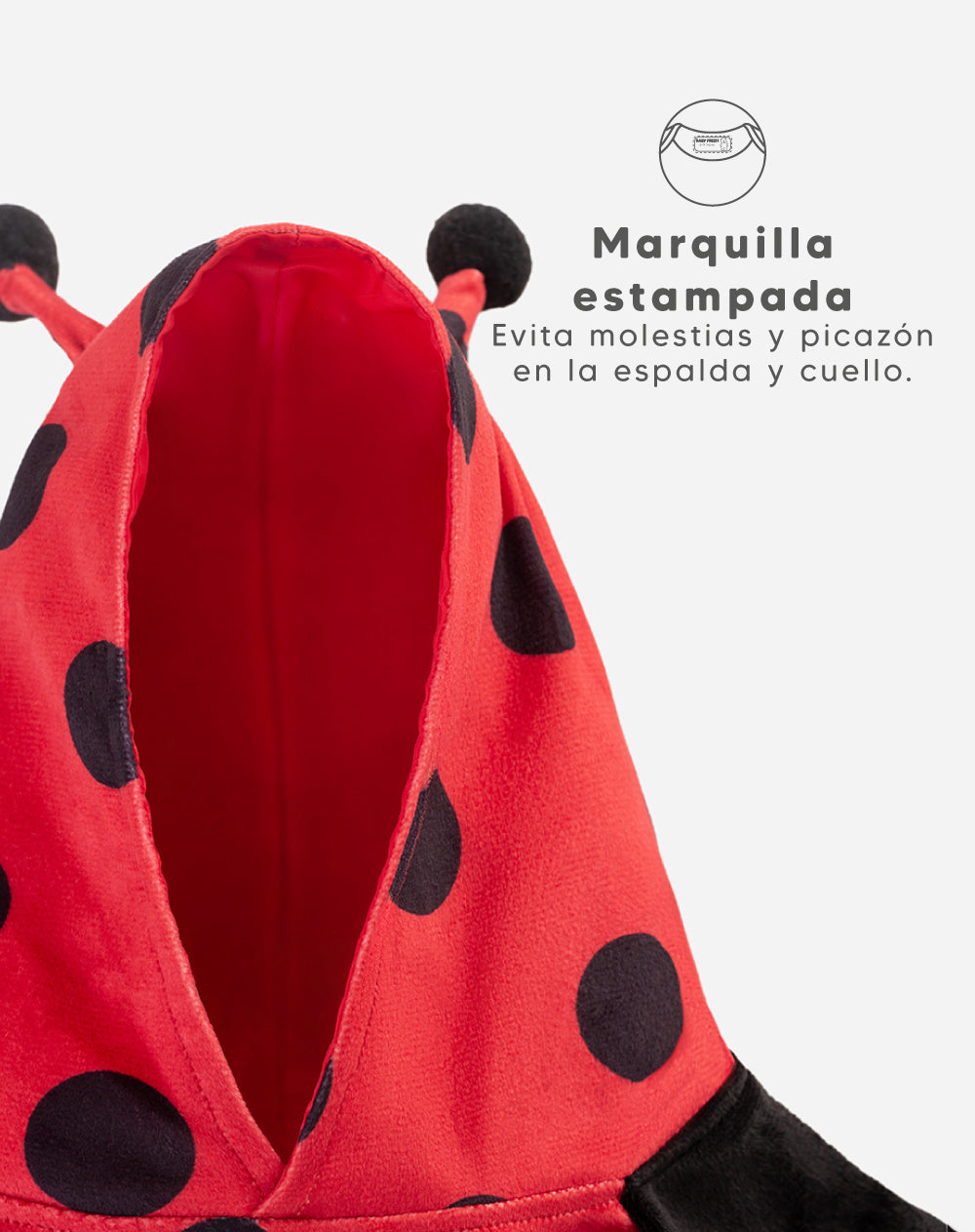 Body disfraz Halloween mariquita bebé unisex