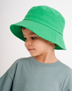 Gorro tipo pescador verde unisex