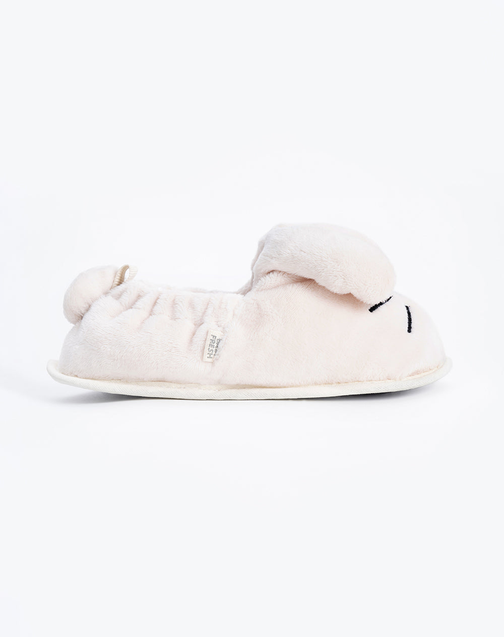 Pantuflas conejo crudo unisex