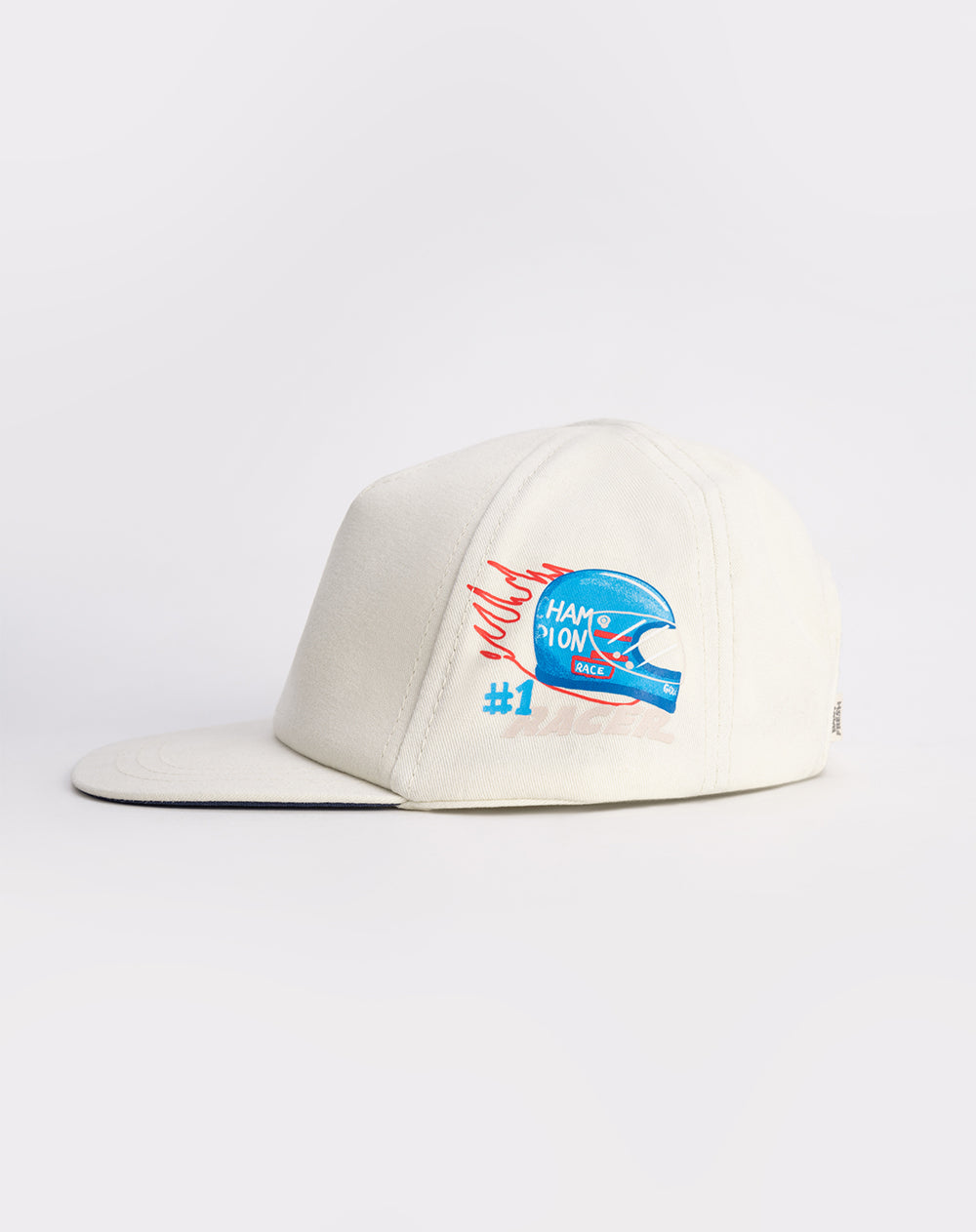 Gorra estampada crudo niño