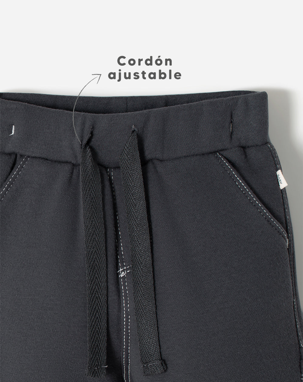 jogger regular gris bebé niño