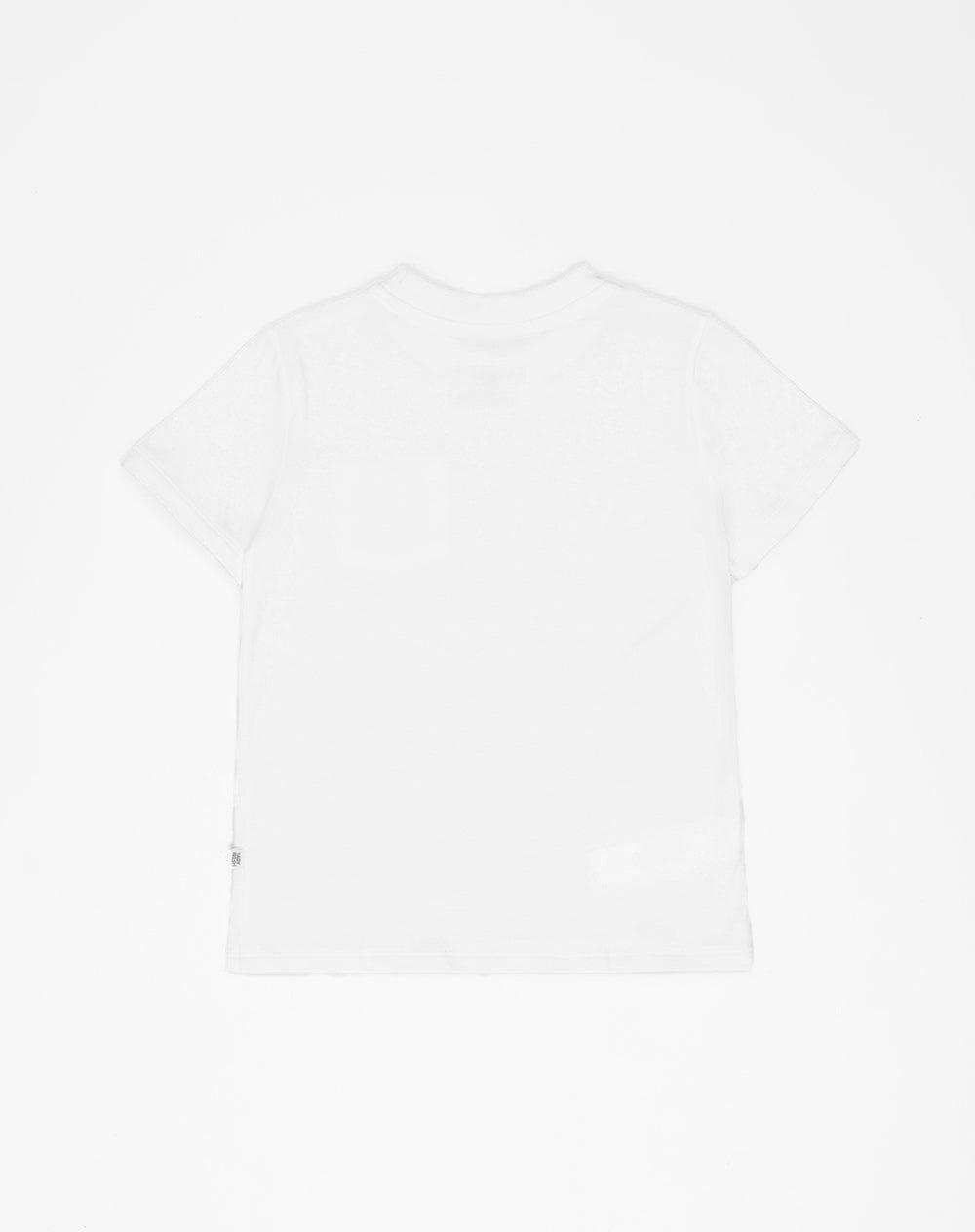 Camiseta regular fit manga corta blanca