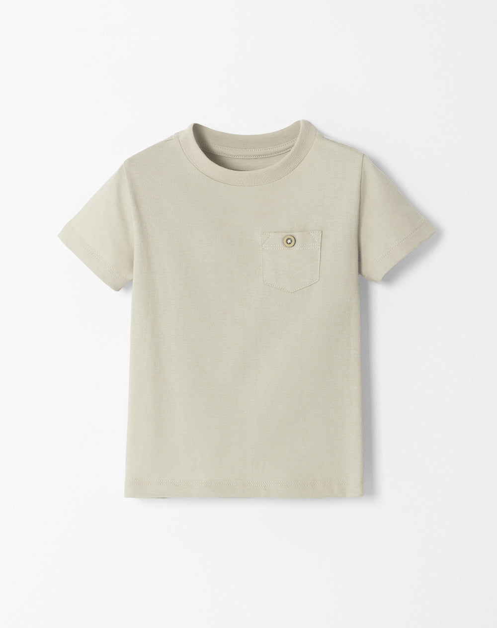 Camiseta regular fit manga corta habana