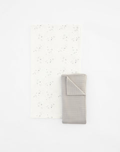 Muselina para bebé unisex x2unds surtida