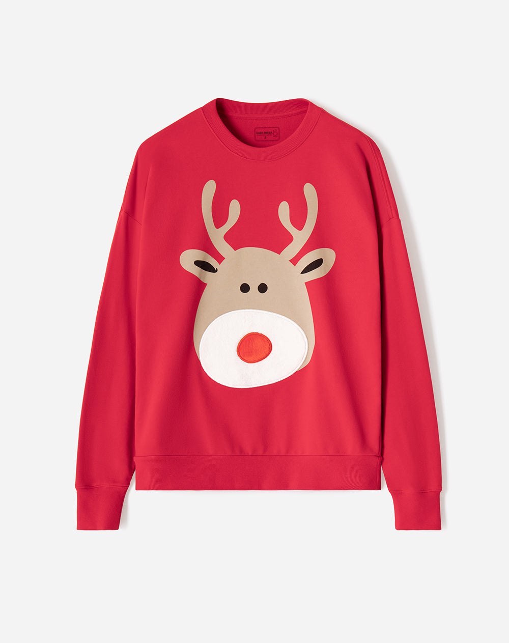 Buzo regular fit rojo