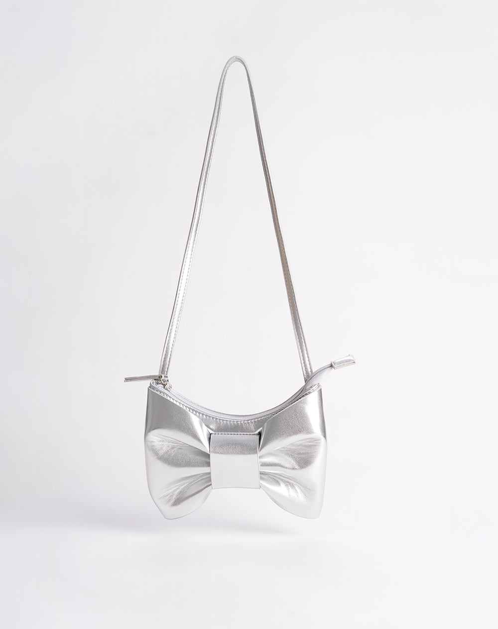 Bolso plateado