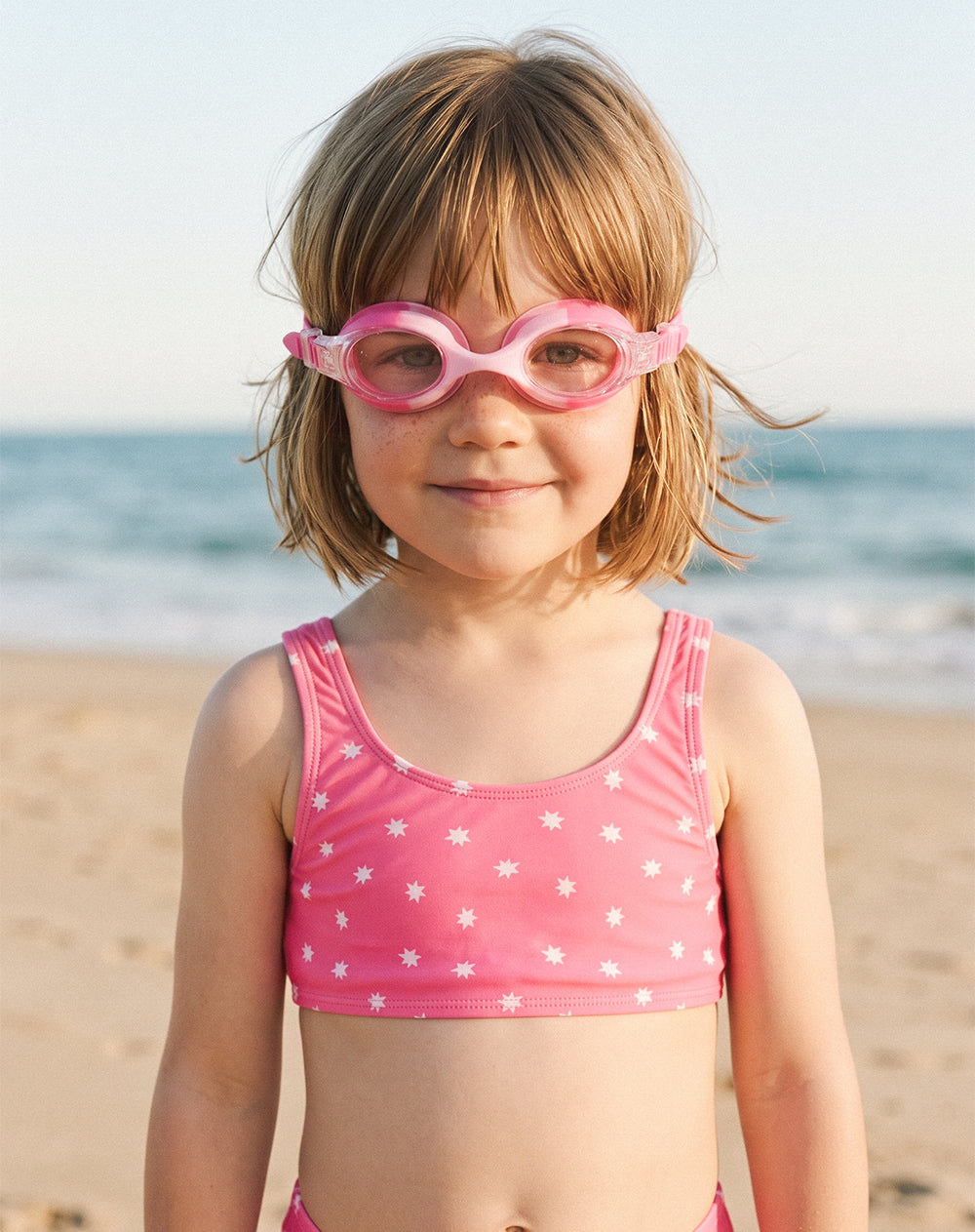 Gafas de natación rosado niña