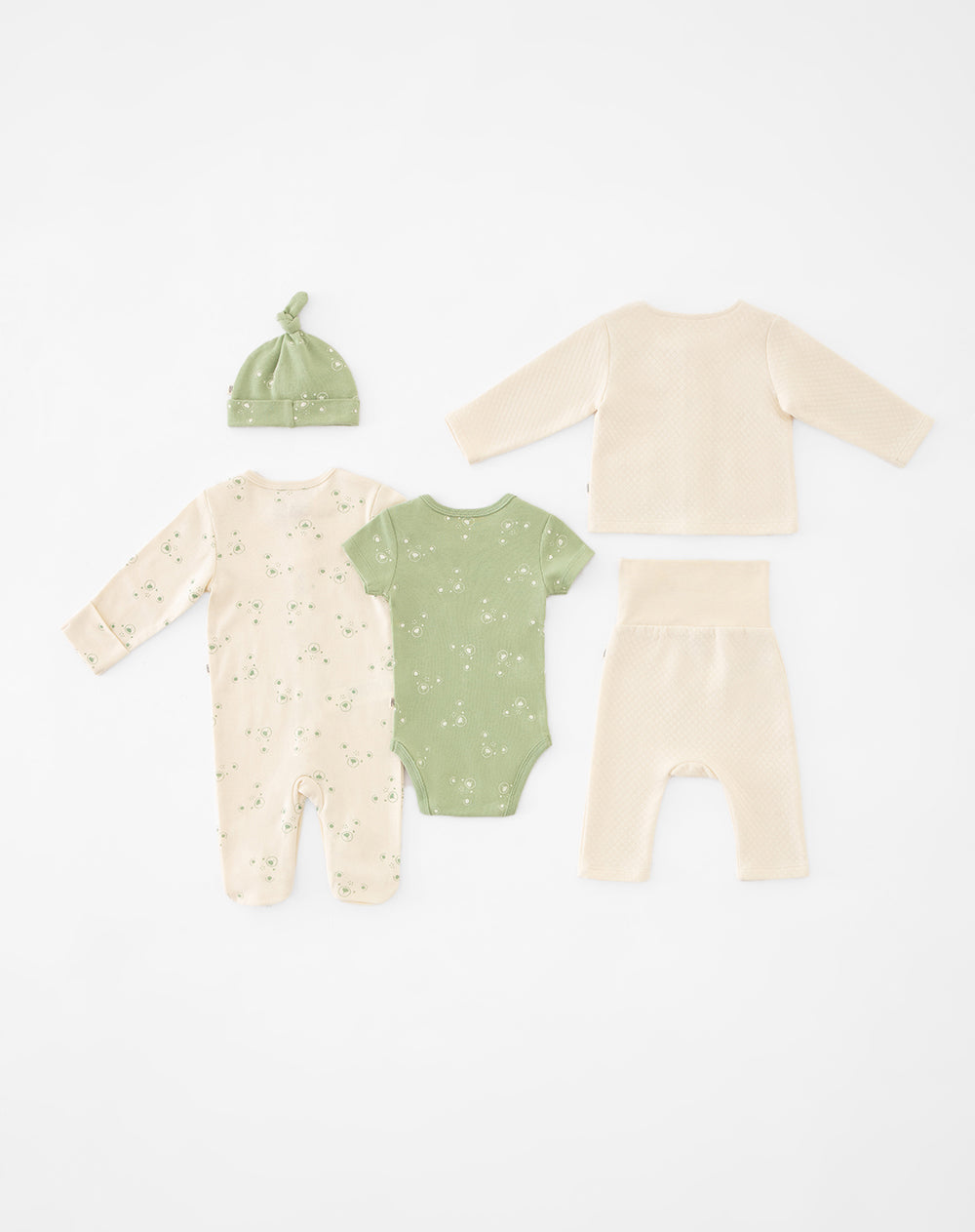 Set body + pijama + buzo + jogger + gorro