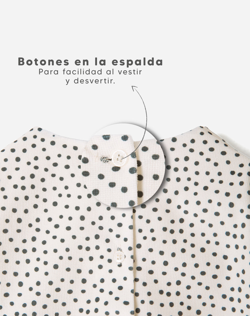 Vestido estampado niña