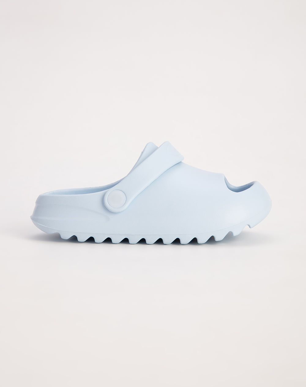 Sandalias estilo clog EVA azul