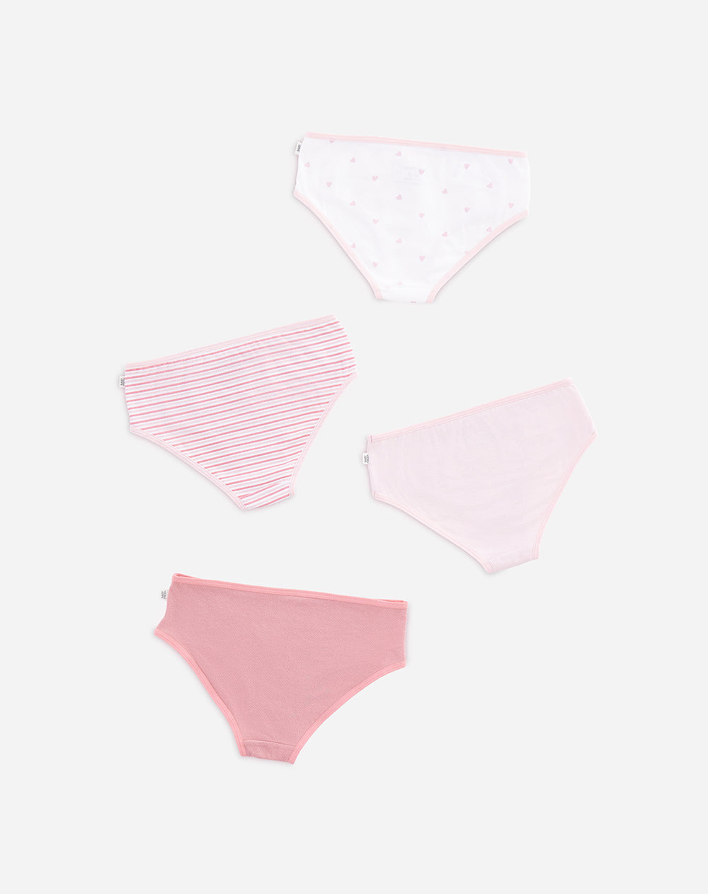 Panty algodón x4unds surtido niña