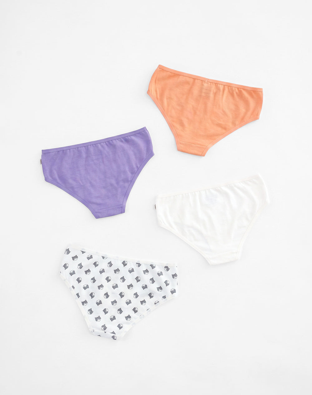Panty algodón x4unds surtido niña