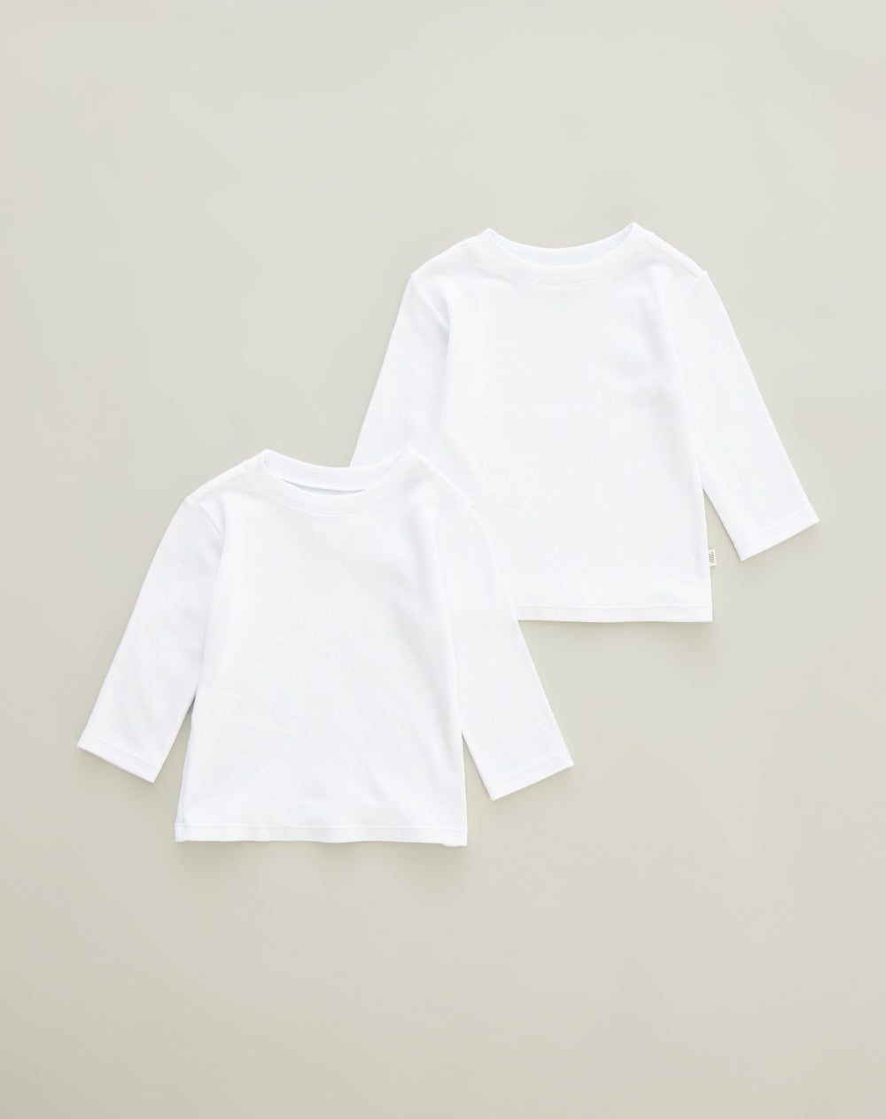 Playera Cuello Redondo Camiseta Blanca Cuello Alto Niño Playera