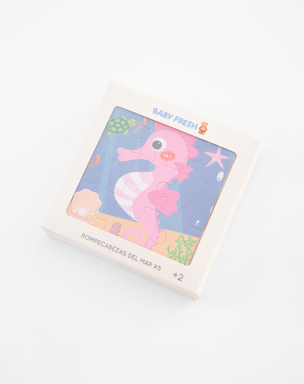 Rompecabezas didáctico de madera x5unds