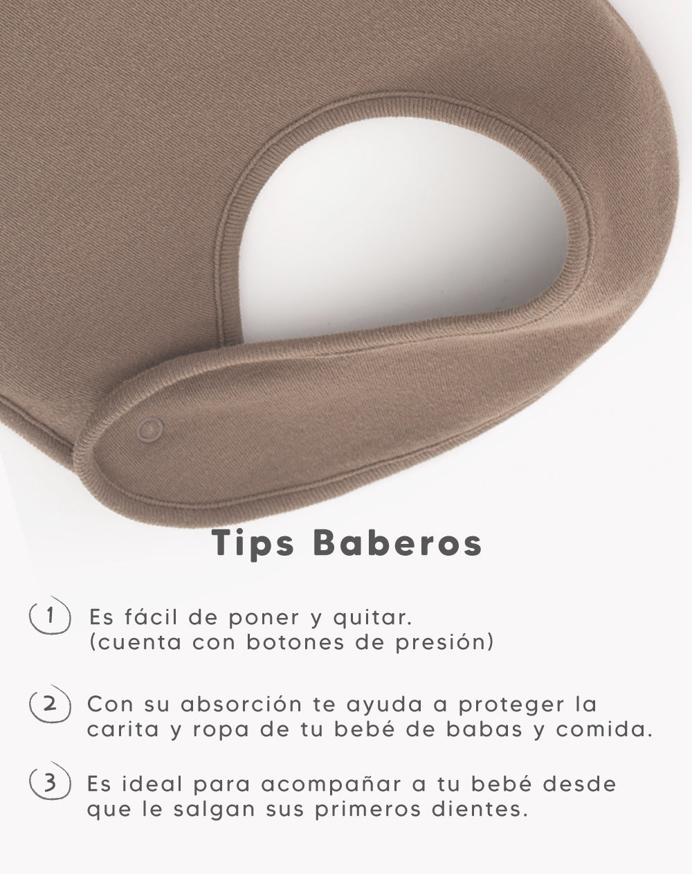 Baberos x2unds surtido bebé niño