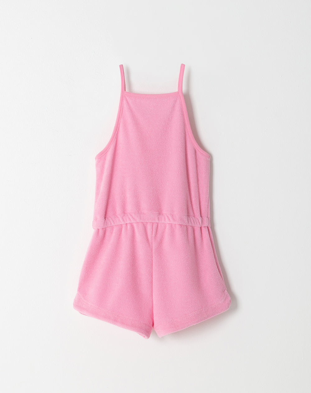 Enterizo corto regular rosado niña