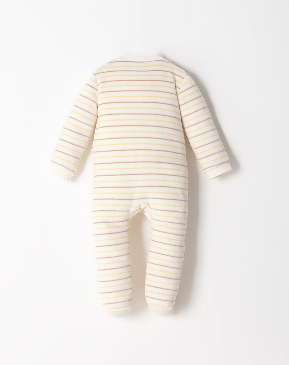 Pijama regular fit manga larga rayas