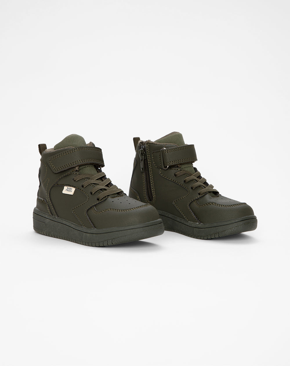 Botas caña baja verde