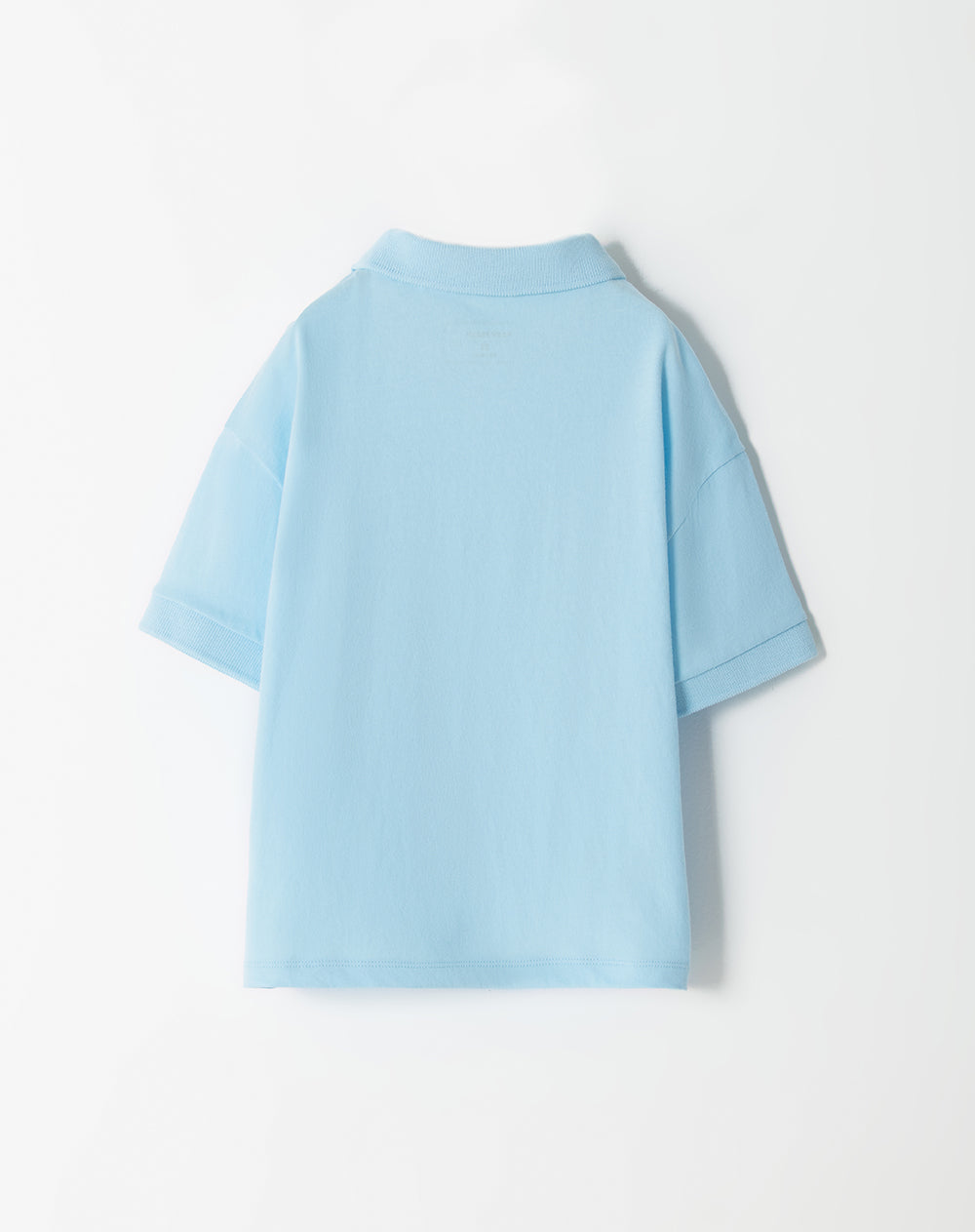 Polo oversized fit azul