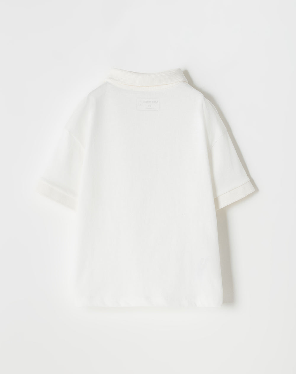 Polo oversized fit blanca