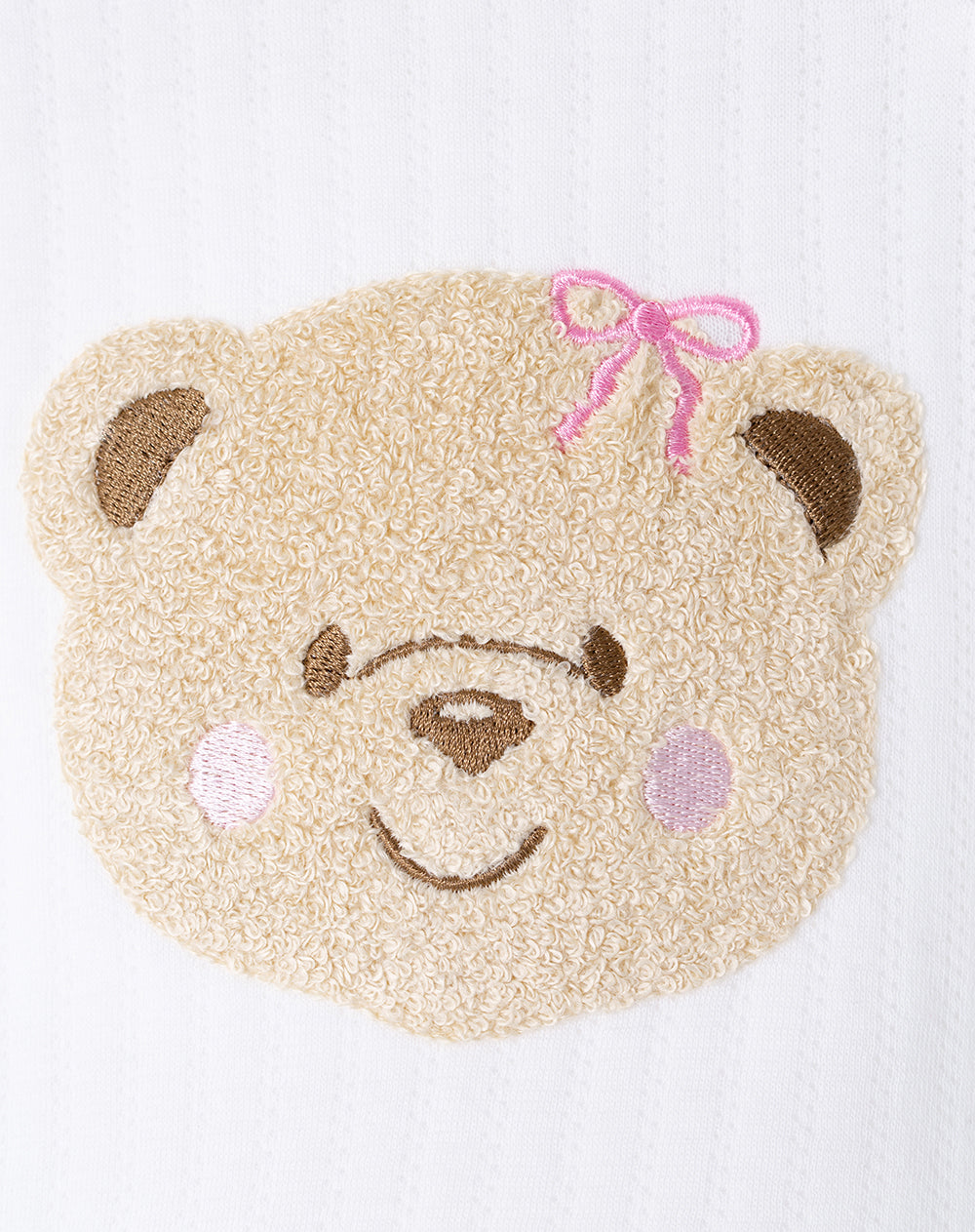Conjunto + peluche de apego bebé niña