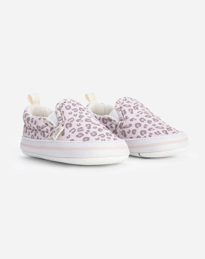 Tenis suela blanda estampado bebé niña