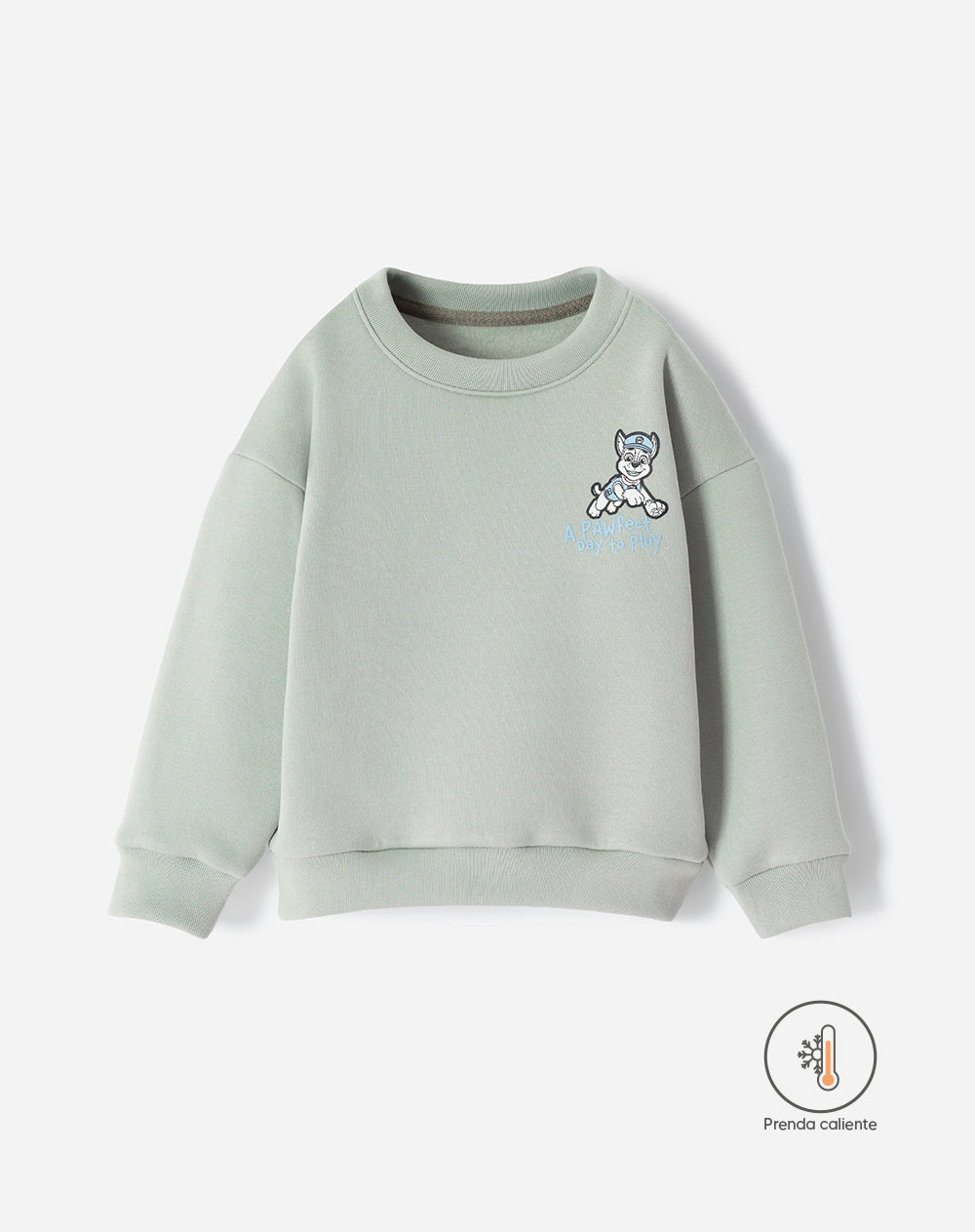 Buzo oversize Paw Patrol verde niño
