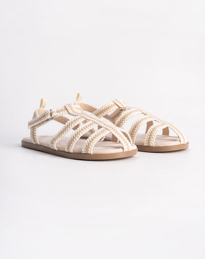 Sandalias beige