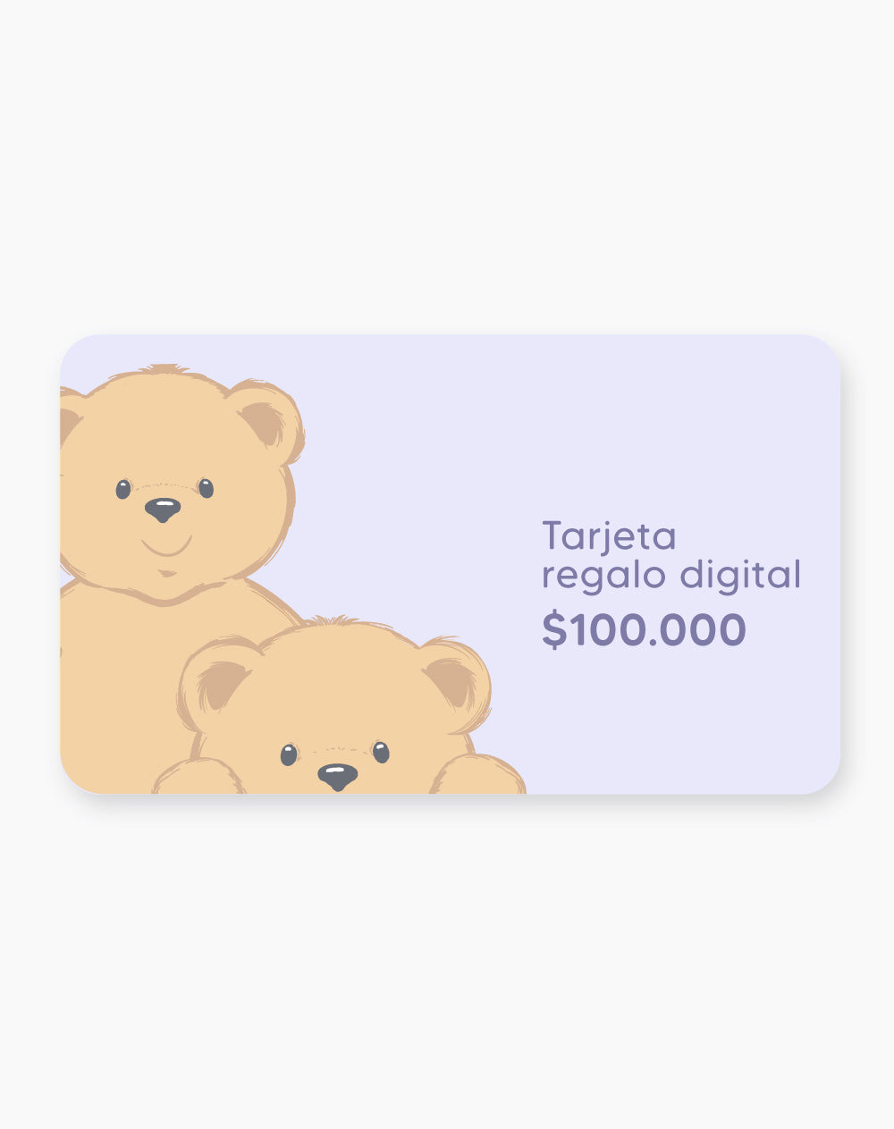 Tarjeta regalo $100.000