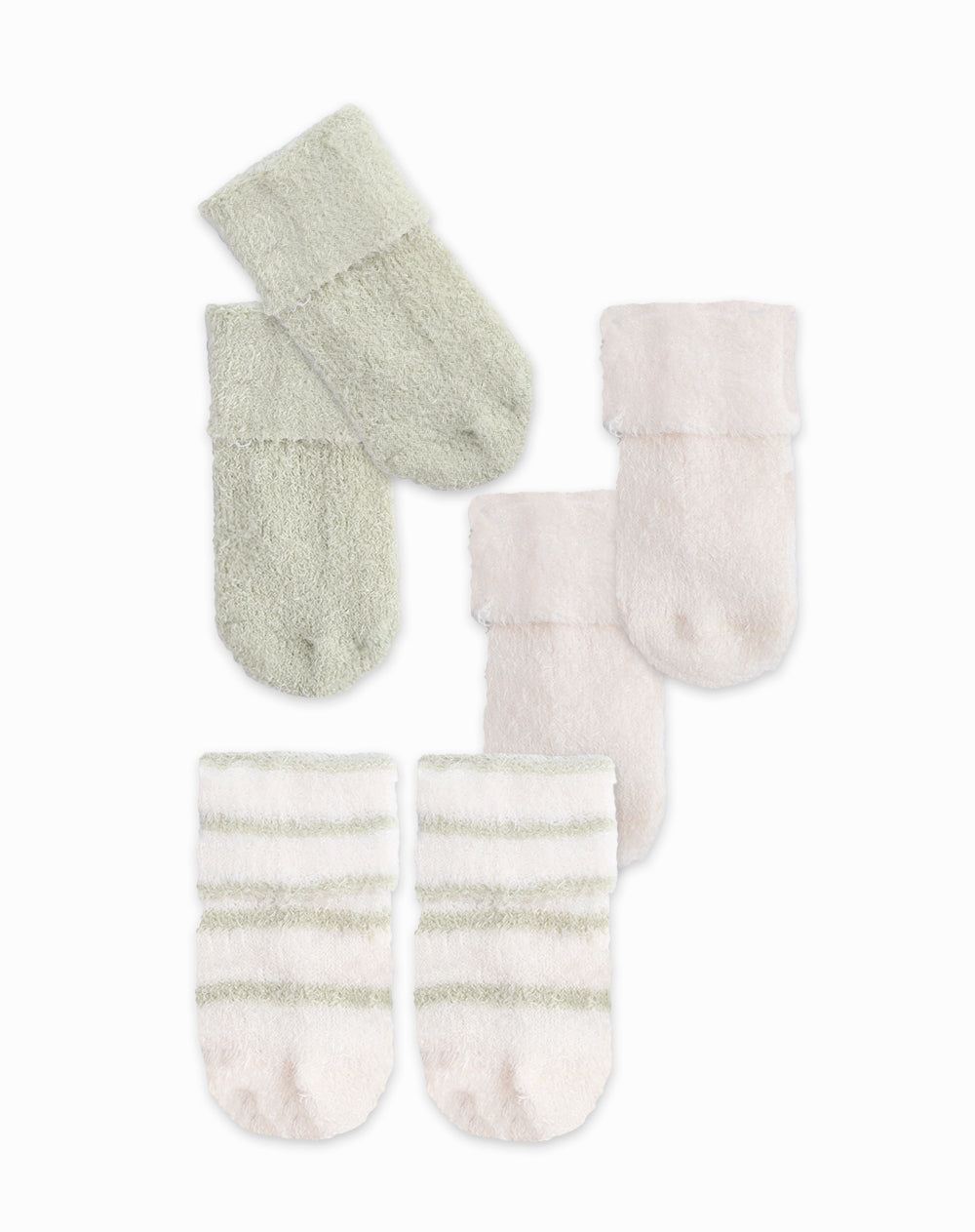 3 pares de medias largas surtido