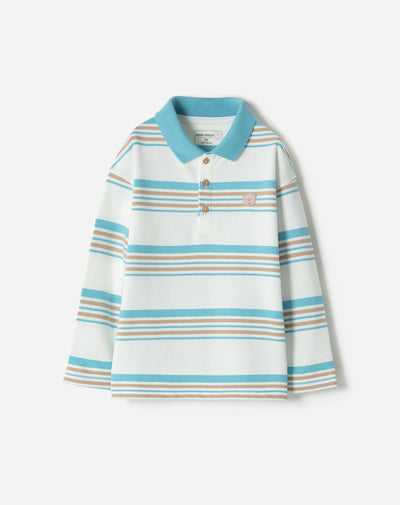 Buzo regular fit rayas