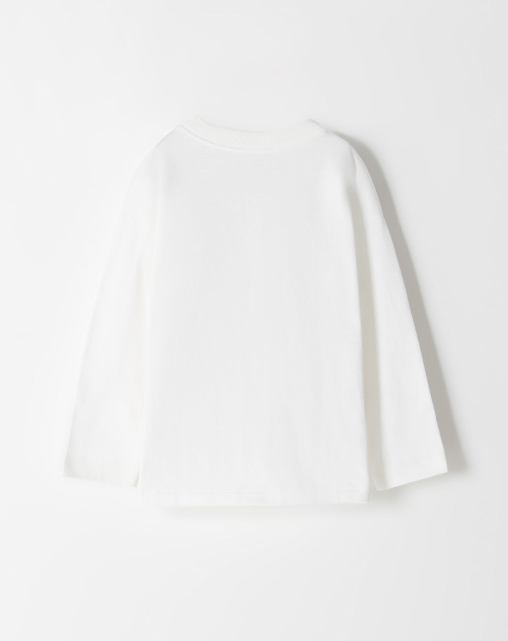Camiseta loose fit manga corta blanca