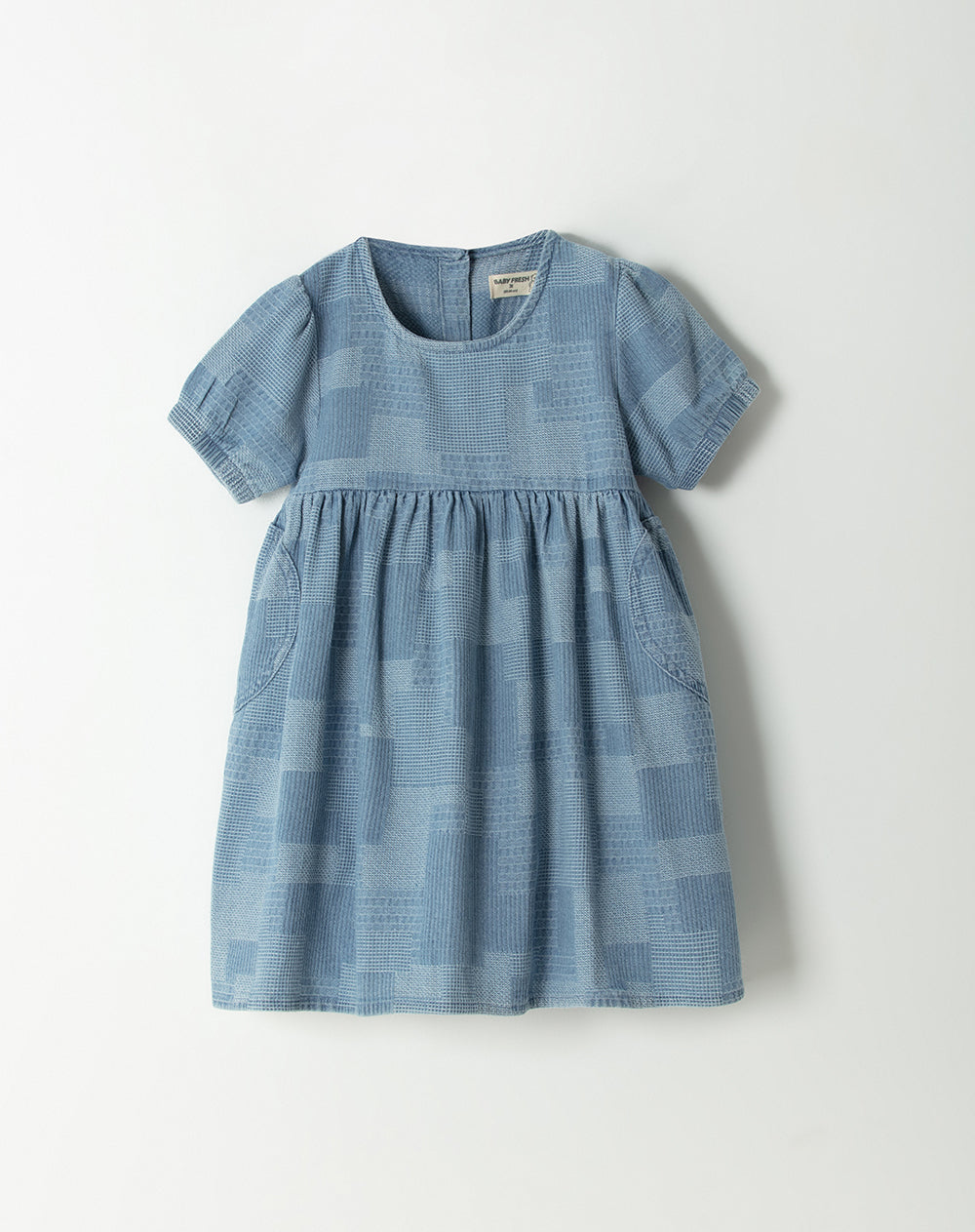 Vestido medio indigo
