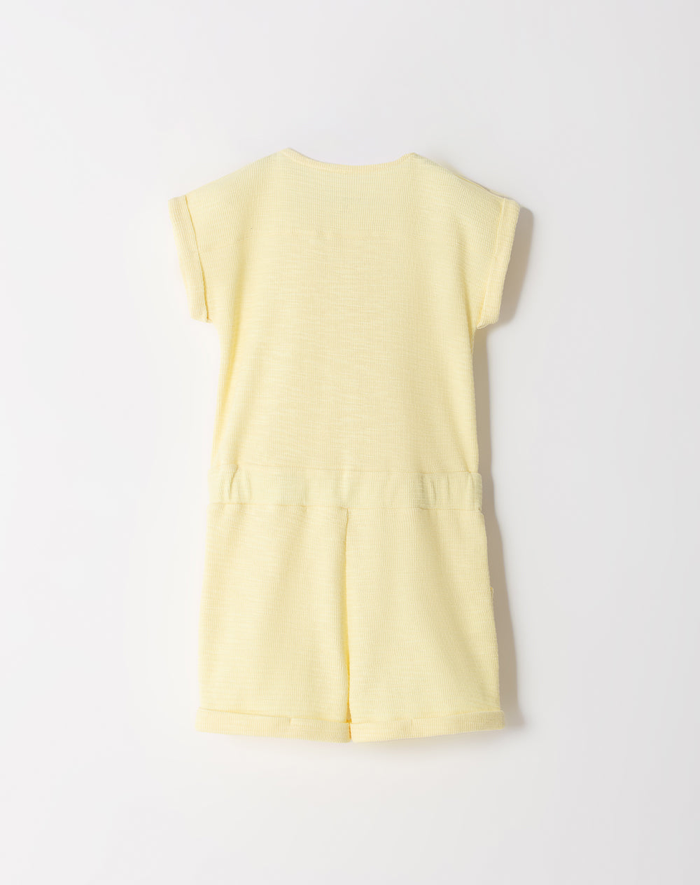 Enterizo regular fit amarillo