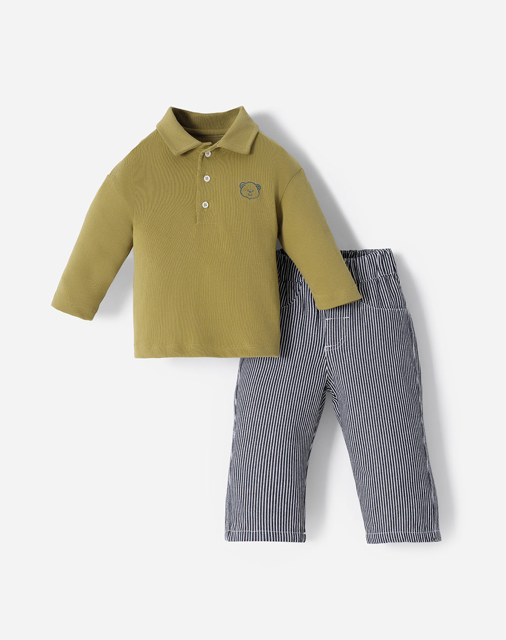 Conjunto buzo + pantalón bebé niño