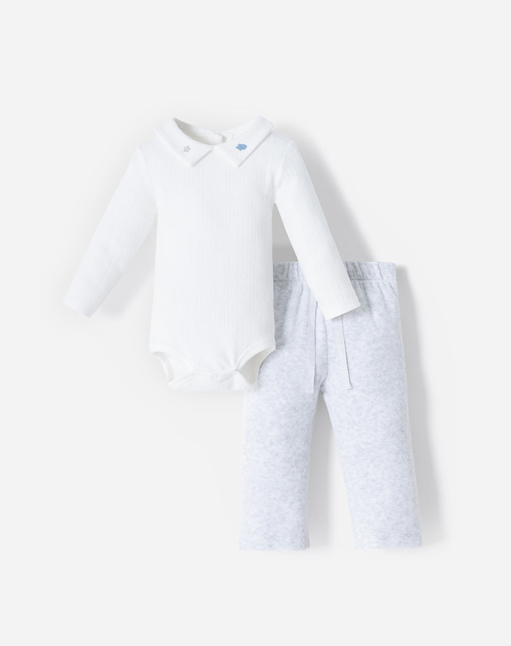 Conjunto buzo + pantalón bebé niño
