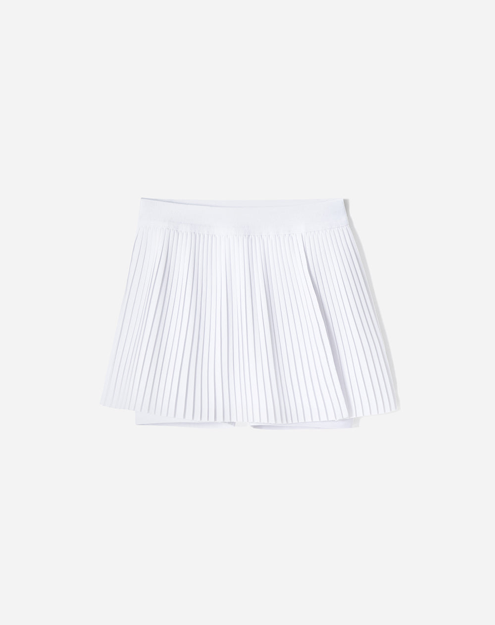 Falda deportiva ciclista interno blanca niña