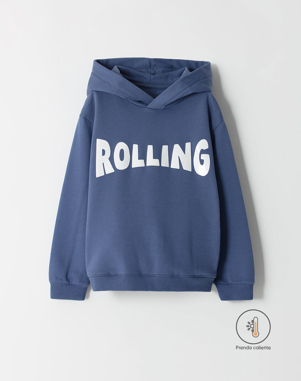 Buzo loose fit azul