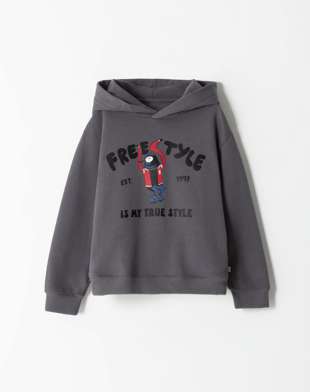 Buzo loose fit gris
