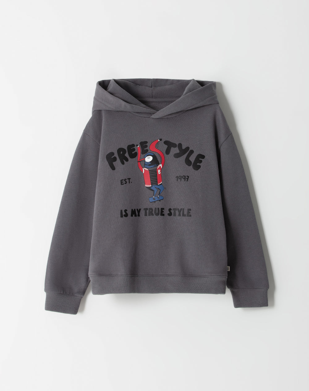 Buzo loose fit gris